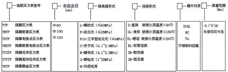 隔膜壓力表(圖1) 隔膜壓力表(圖1)